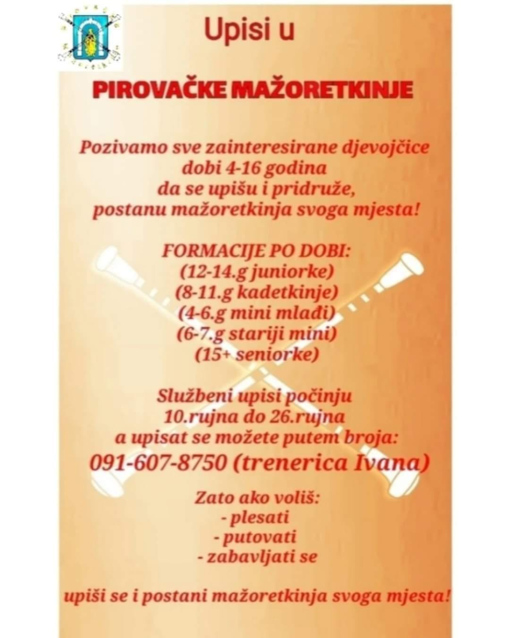 Počinju upisi mažoretkinja u Šibeniku i Pirovcu, donosimo detalje