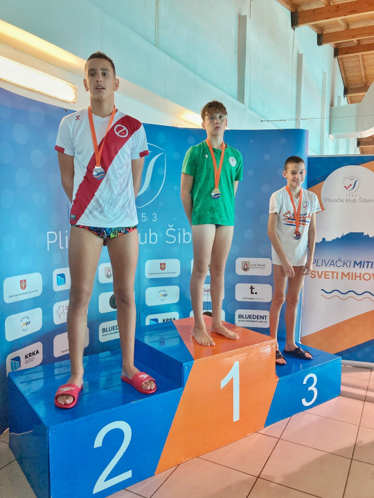 Plivači Šibenika uzeli tri medalje na mitingu '19. Sveti Mihovil 2024.' u Crnici