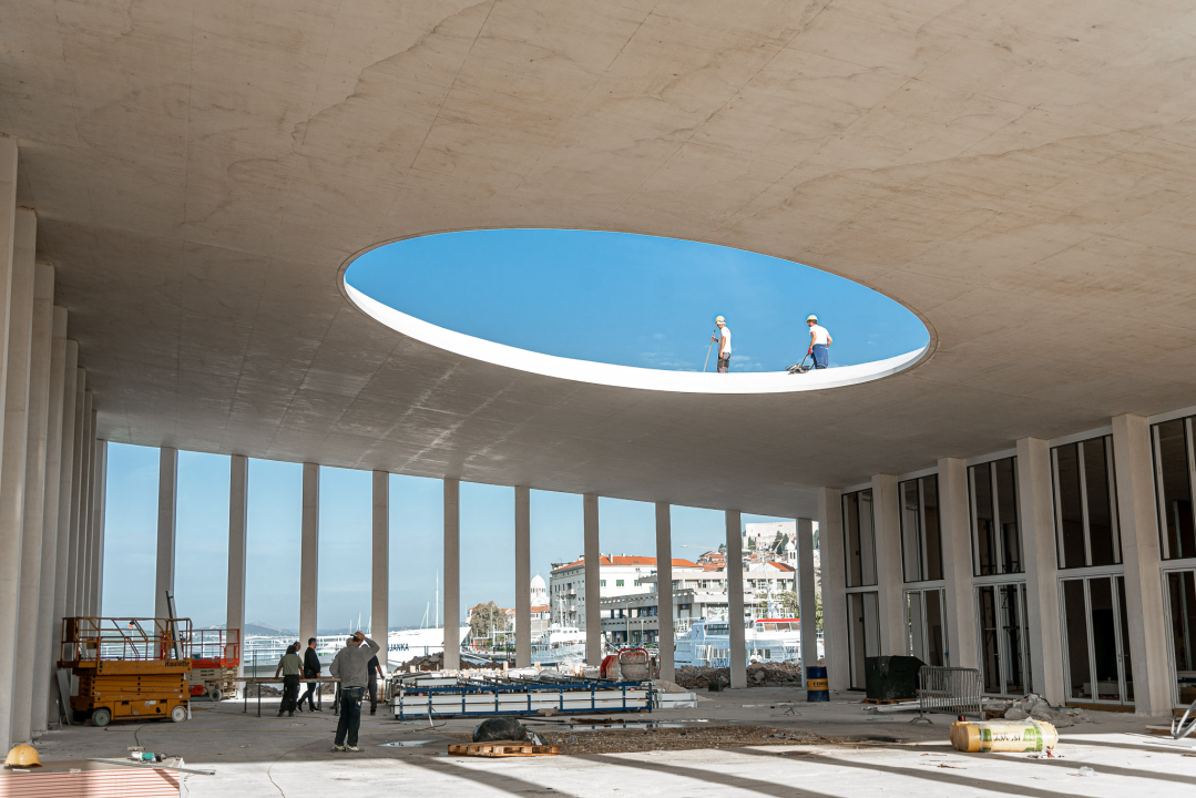 Nova vizura Šibenika: Evo kako napreduju radovi na terminalu gata Vrulje