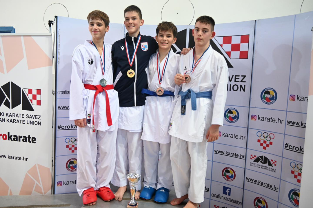 Karate klub Okit Vodice među tri najbolja kluba u zemlji