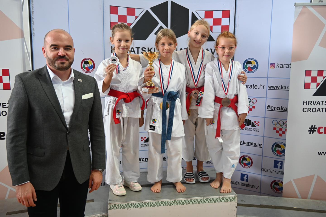 Karate klub Okit Vodice među tri najbolja kluba u zemlji