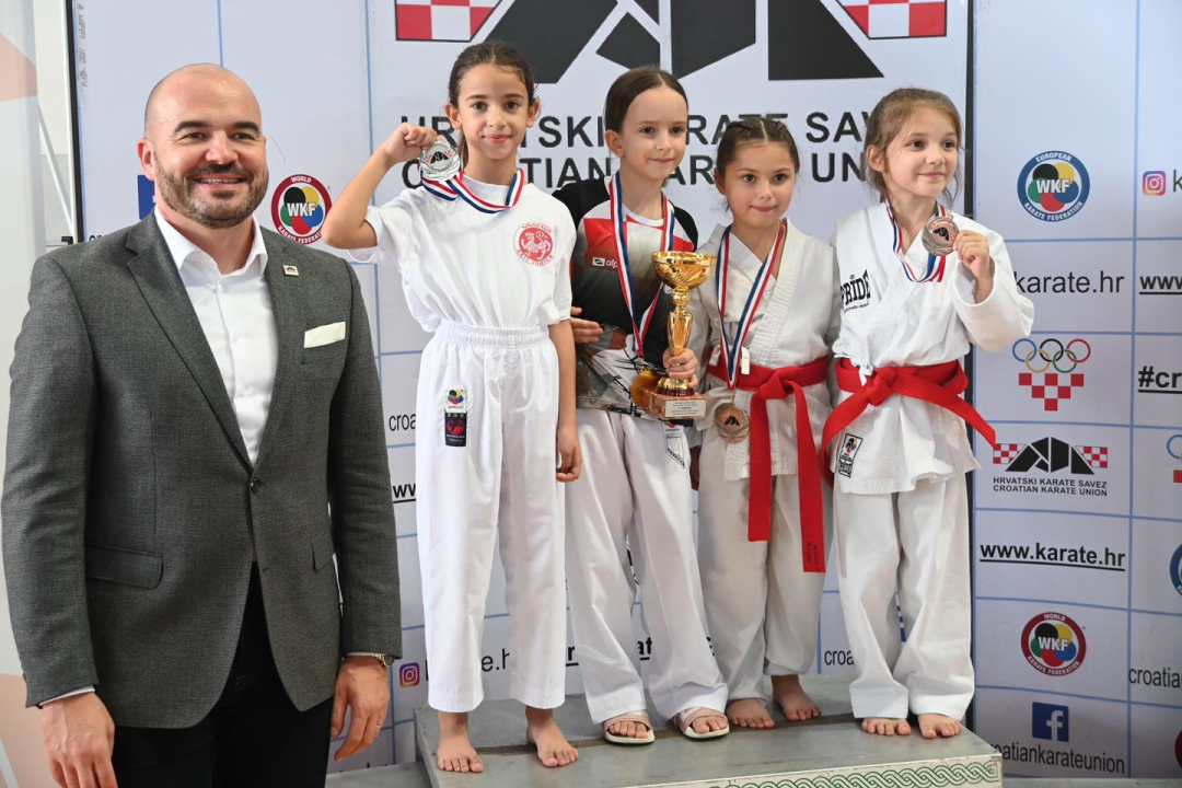Karate klub Okit Vodice među tri najbolja kluba u zemlji