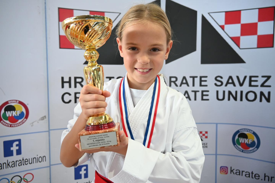 Karate klub Okit Vodice među tri najbolja kluba u zemlji