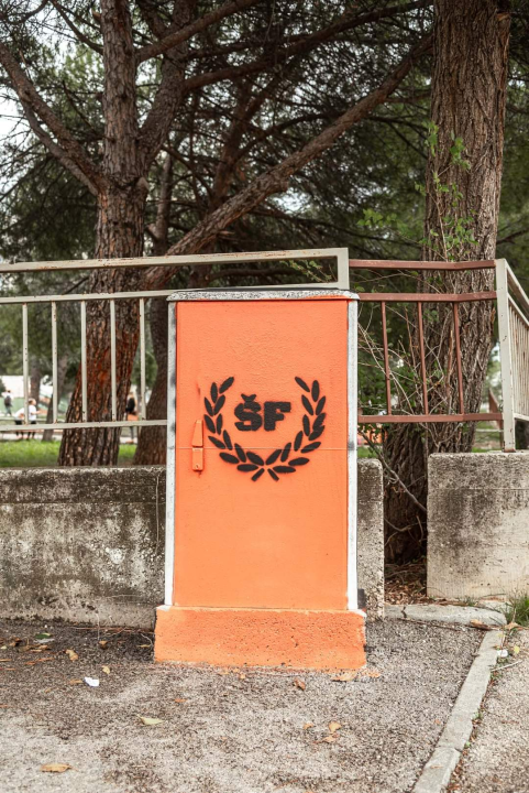 Šibenik diše narančasto: Kvartovi postaju galerije za navijačku umjetnost