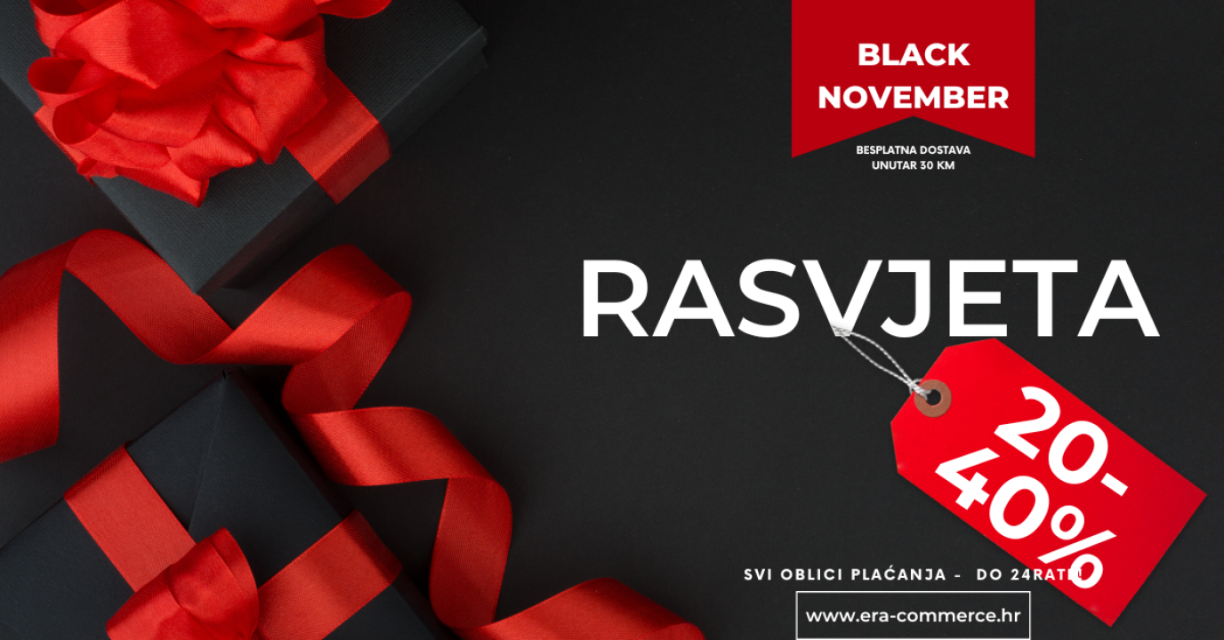 Black November popusti očekuju vas u Eri Commerce