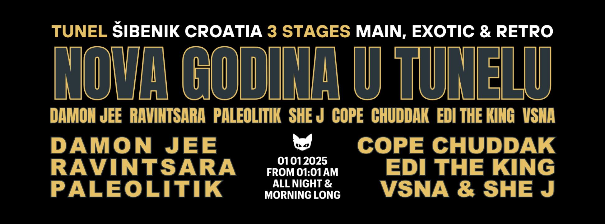 Dva tjedna ostala su do partyja godine u Tunela: Early Bird ulaznice su rasprodane