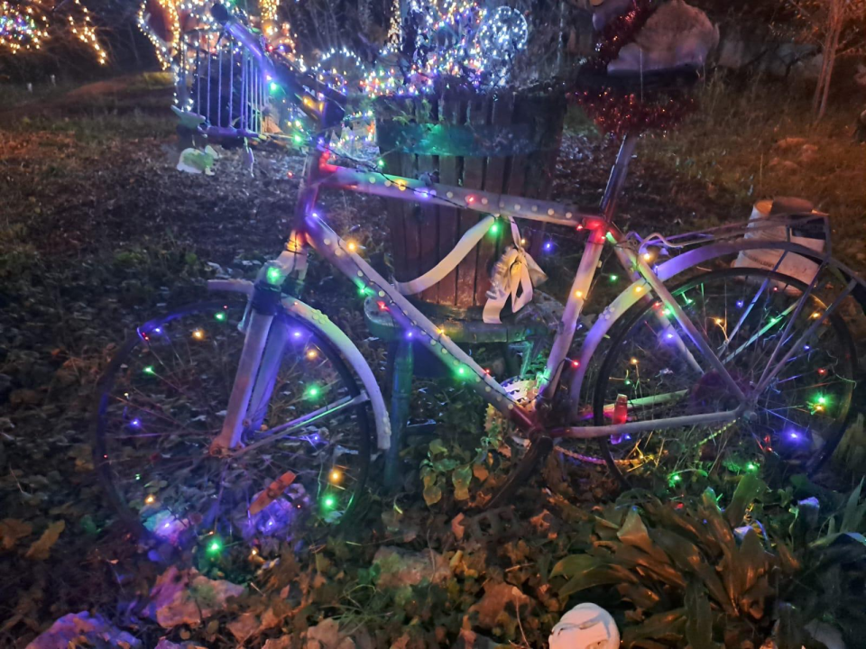 Božićni vrt obitelji Vlahov oduševljava: Blista s 27 tisuća lampica