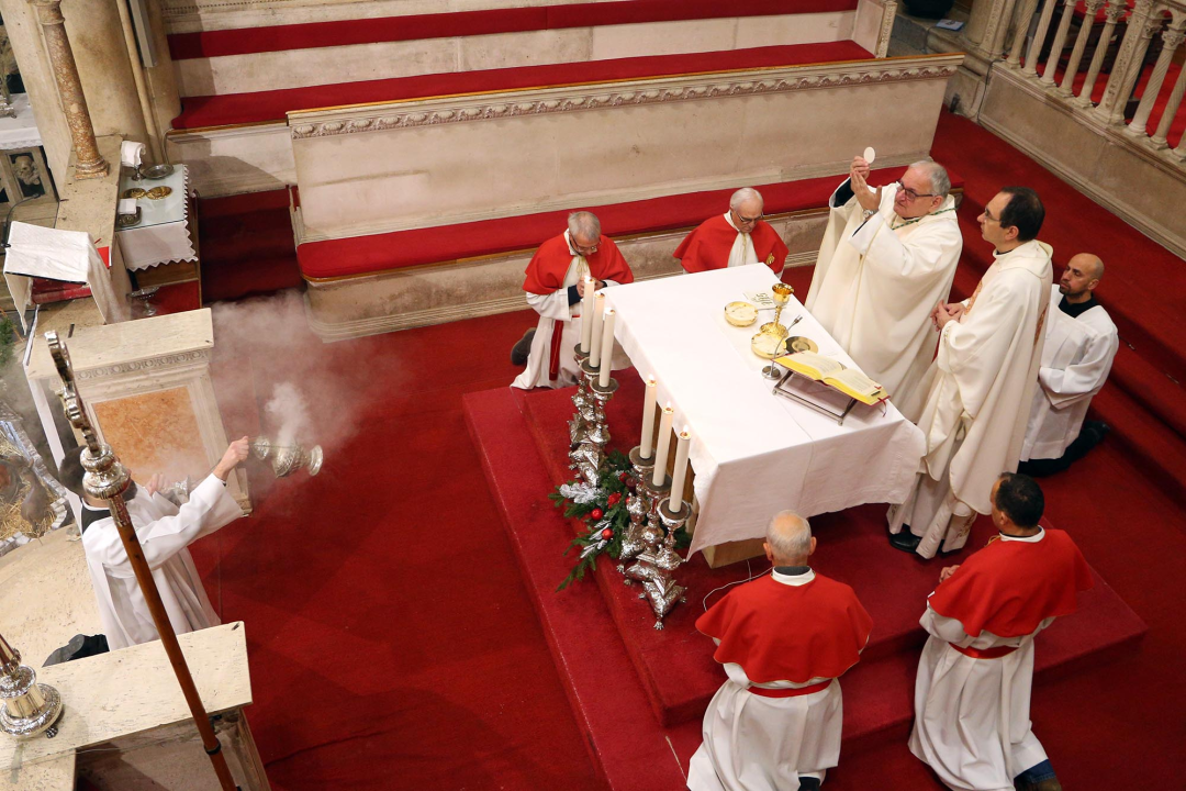 Misa polnoćka slavljena u katedrali svetog Jakova