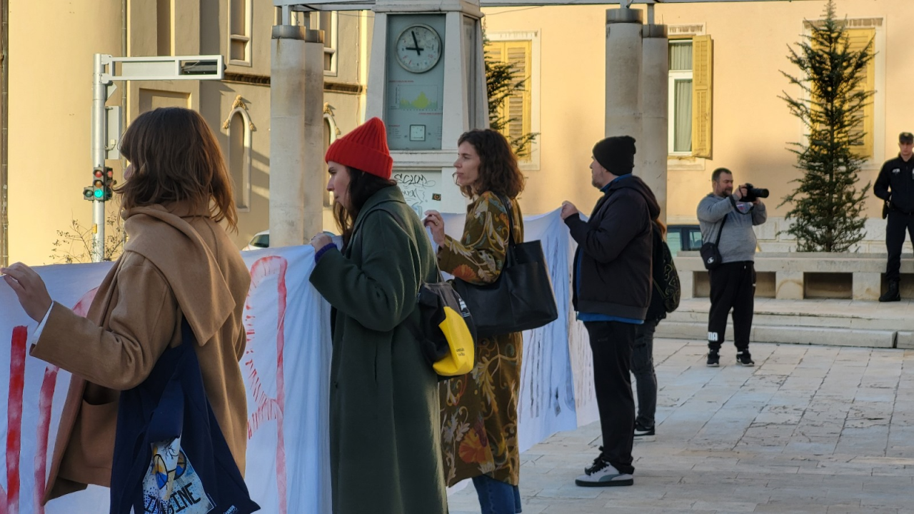 Prva subota u veljači u ventru Šibenika