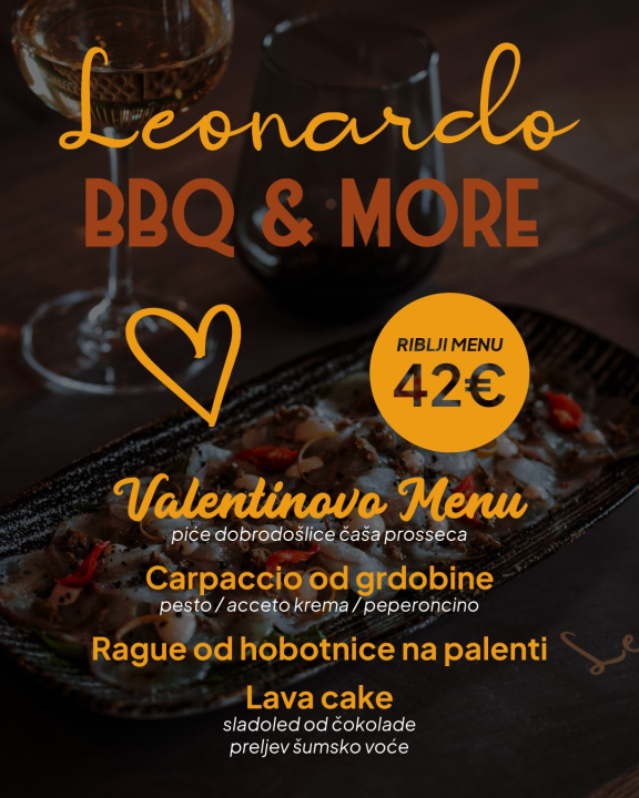 FOTO Leonardo BBQ & More ima odličnu ponudu za Valentinovo!