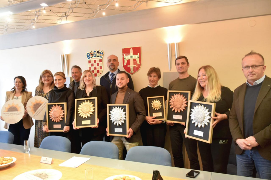 Župan održao prijem za dobitnike nagrade ‘Suncokret ruralnoga turizma Hrvatske’ za 2024. godinu