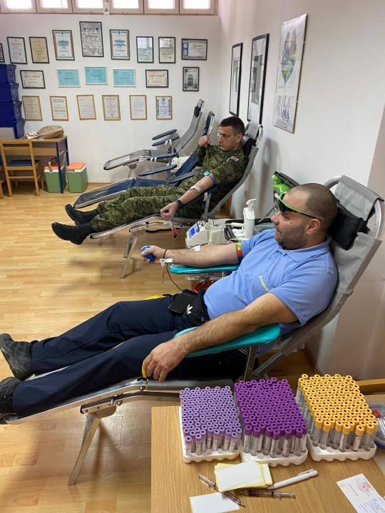 Akcija darivanja krvi u Kninu