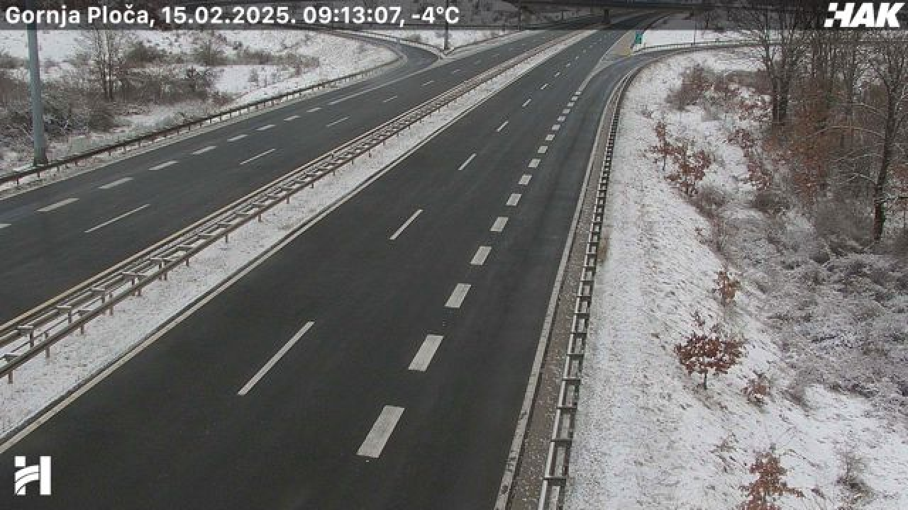 Vjetar i snijeg stvaraju probleme: Za sav promet zatvorena dionica Dalmatine