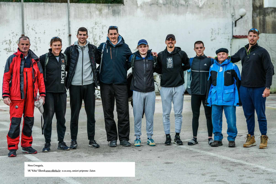 Hrvatska veslačka elita na pripremama u Zatonu