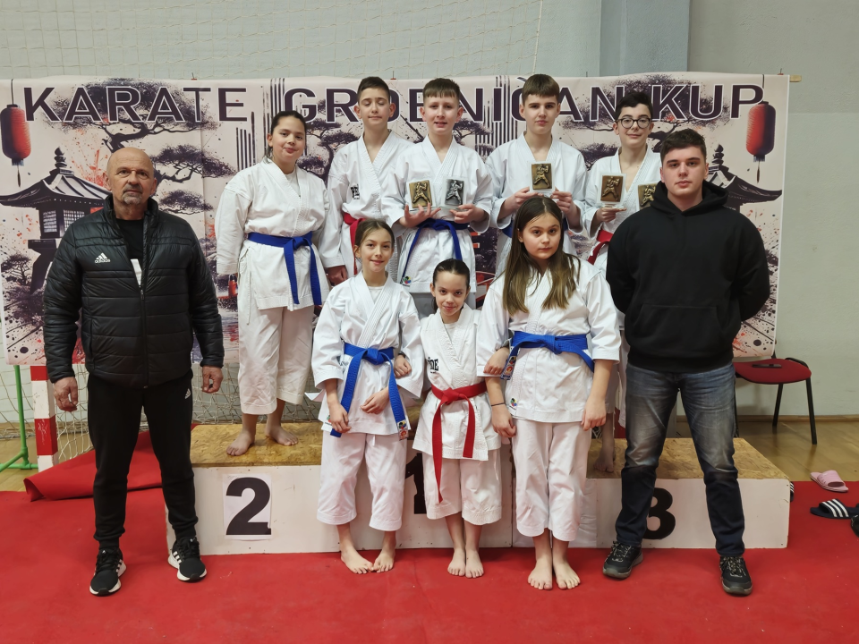 FOTO: Karataši Šibenika osvojili pet medalja na jakom međunarodnom turniru u Čavlima