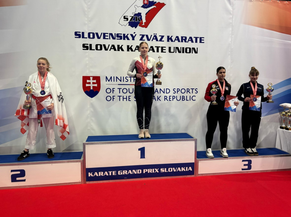 Gabrijela Grubelić iz Karate kluba Okit srebrna na Grand Prix Slovakia