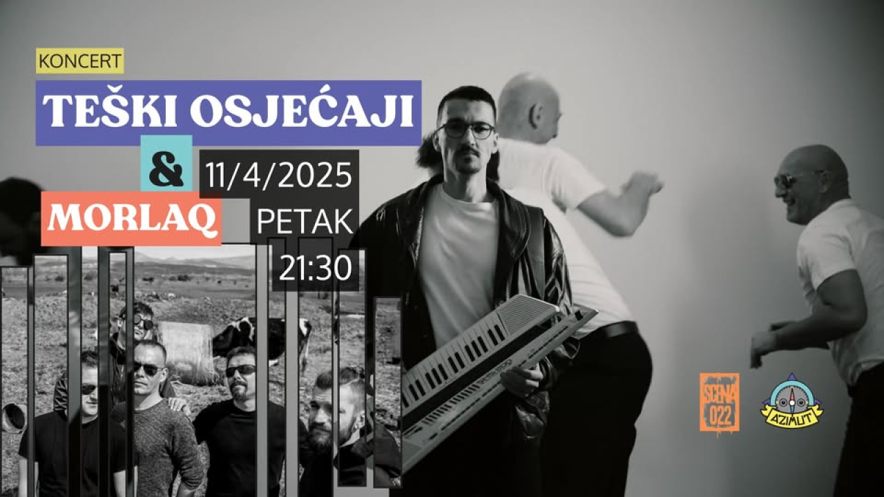 Uoči 'Teških osjećaja' u Azimutu: 'Krenuli smo iz zezancije, a sad smo na drugom albumu'