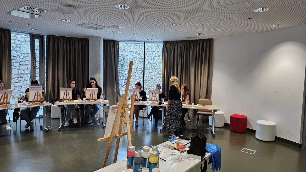 Slikarska radionica na tvrđavi sv. Ivana