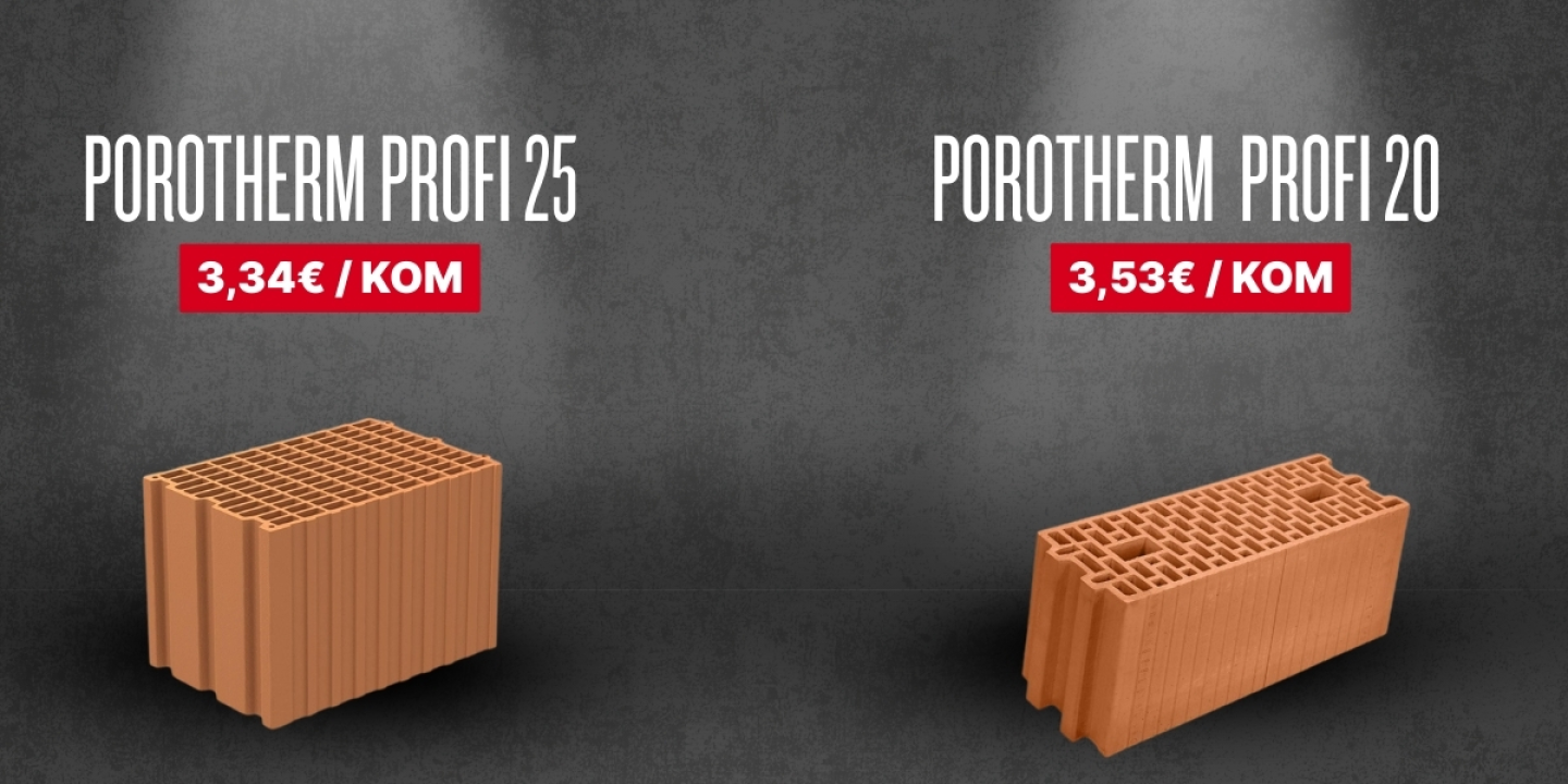 FOTO: Građevinska akcija godine! Sniženja na materijale, crijepove i sve za vaš projekt!