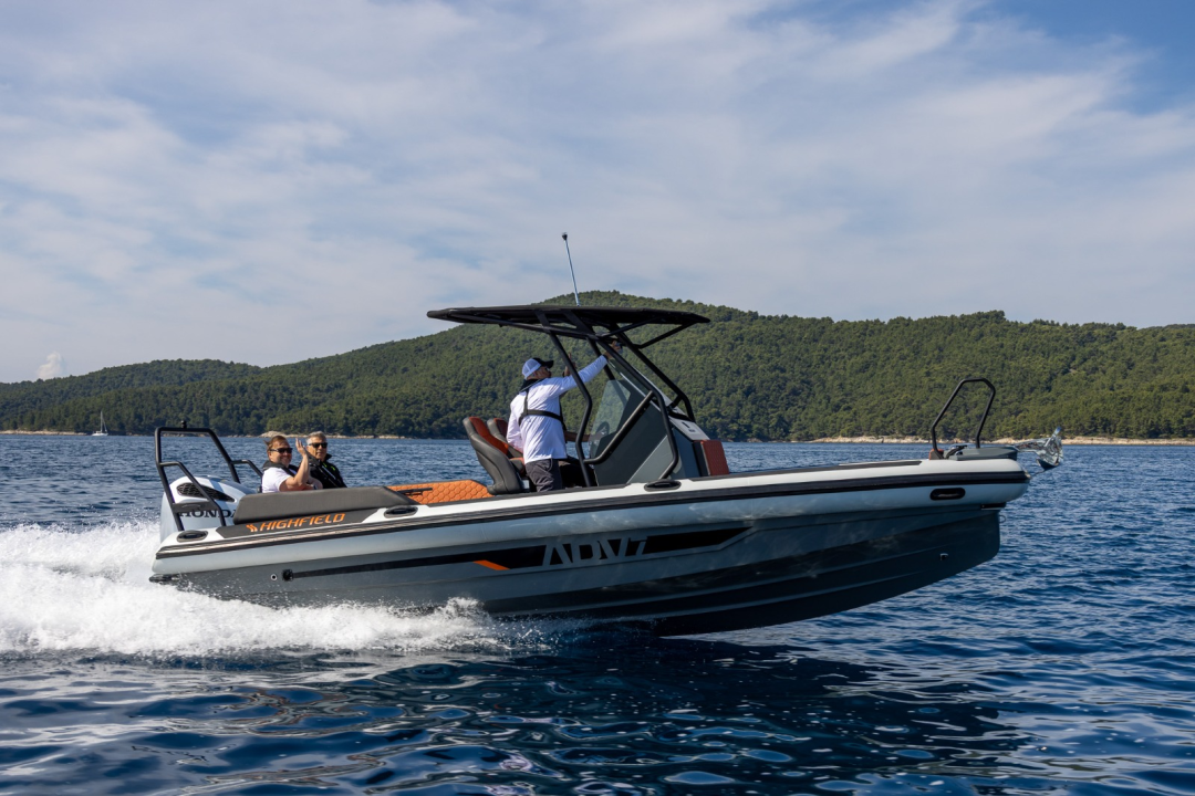 FOTO Šibenik domaćin ekskluzivnog testiranja Highfield plovila i International Press Daysa