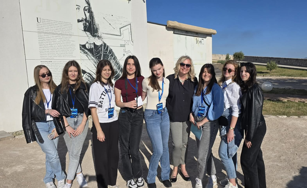 EU zastupnica Željana Zovko posjetila Ekonomsku školu Šibenik: susret znanja, dijaloga i europskih vrijednosti