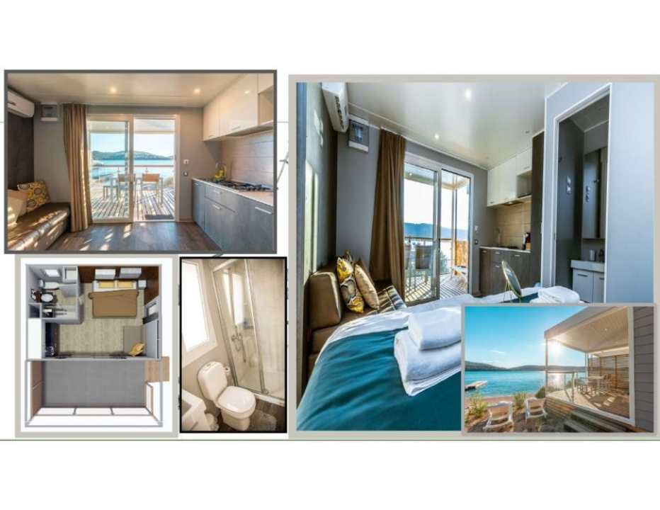 Prodaju se luksuznu mobilne kućice iz kampa u Tisnom kraj plaže