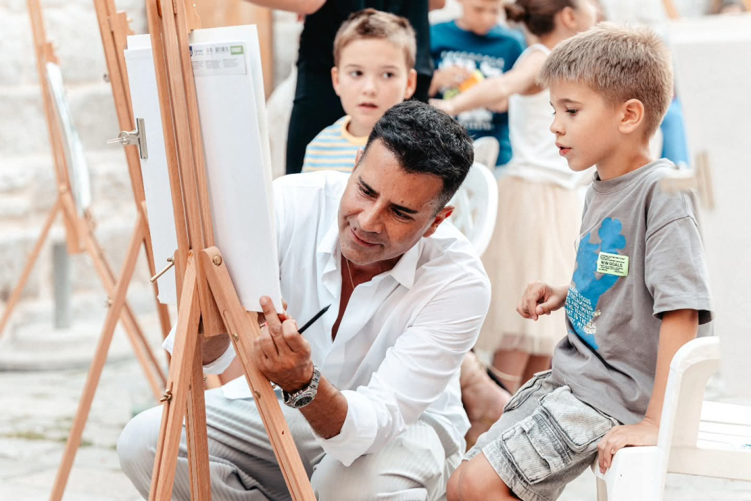 Svjetski arhitekt Ante Vrban u Šibeniku s djecom stvarao čudesne svjetove