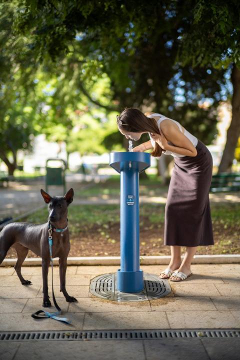 Šibenik postavio deset novih gradskih česmi čiji dizajn potpisuje Ante Filipović Grčić