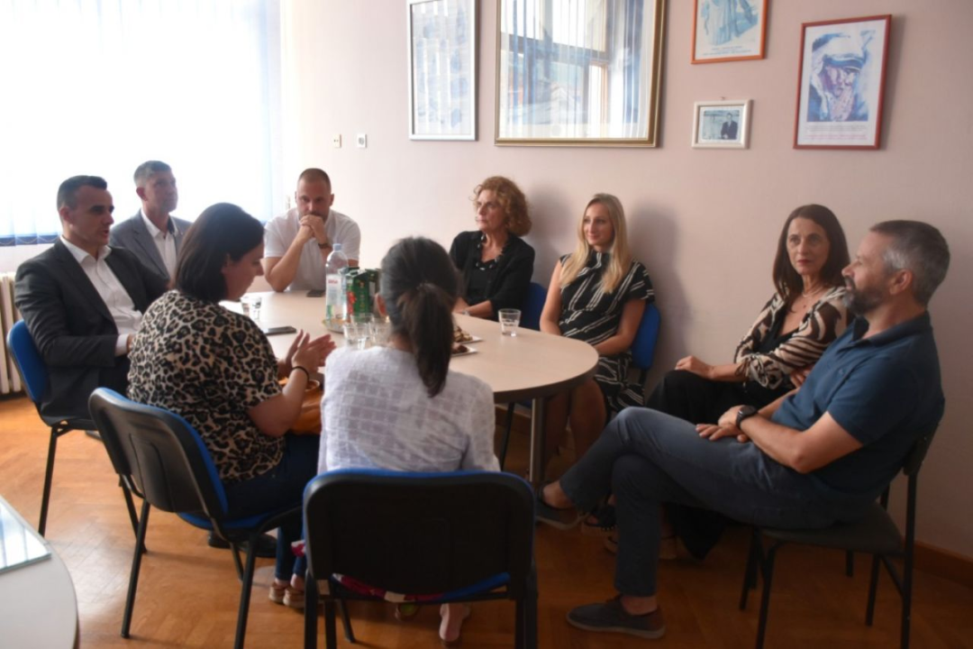 Župan Rakić u prvom službenom posjetu Gradu Drnišu i Općinama Promini i Ružić