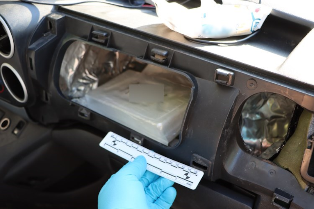 Zaustavljen na A1: Umjesto zračnog jastuka, imao 4,3 kg kokaina 