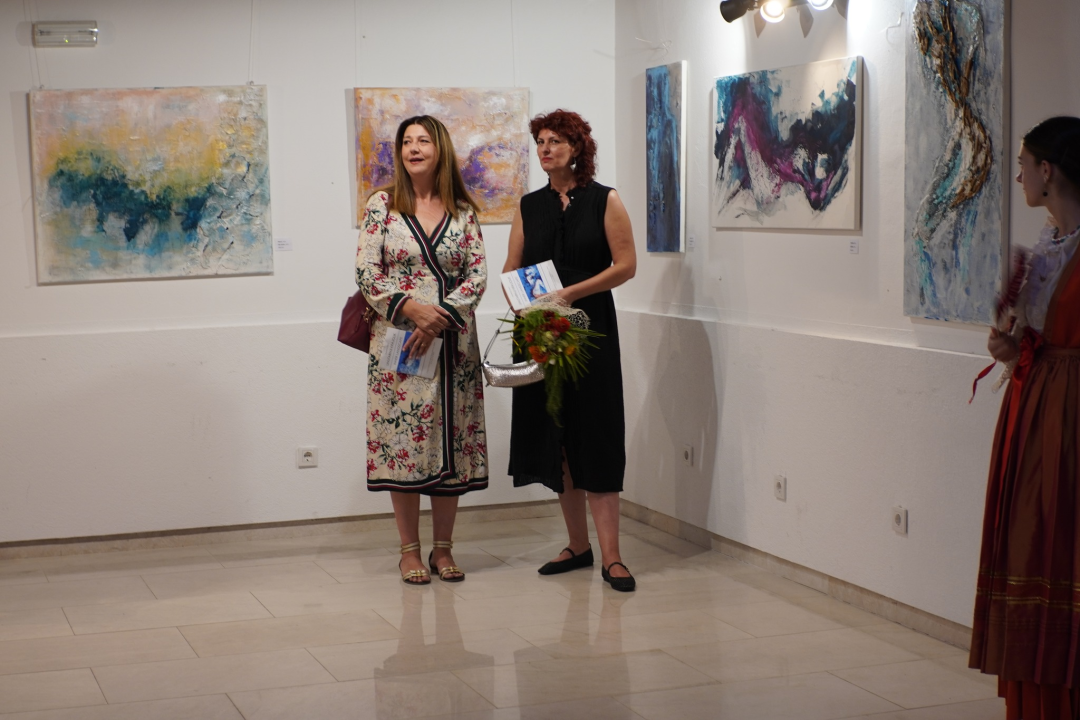 Izložba 'Unutarnji krajolik' autorice Katarine Urem svečano otvorena u Jezerima