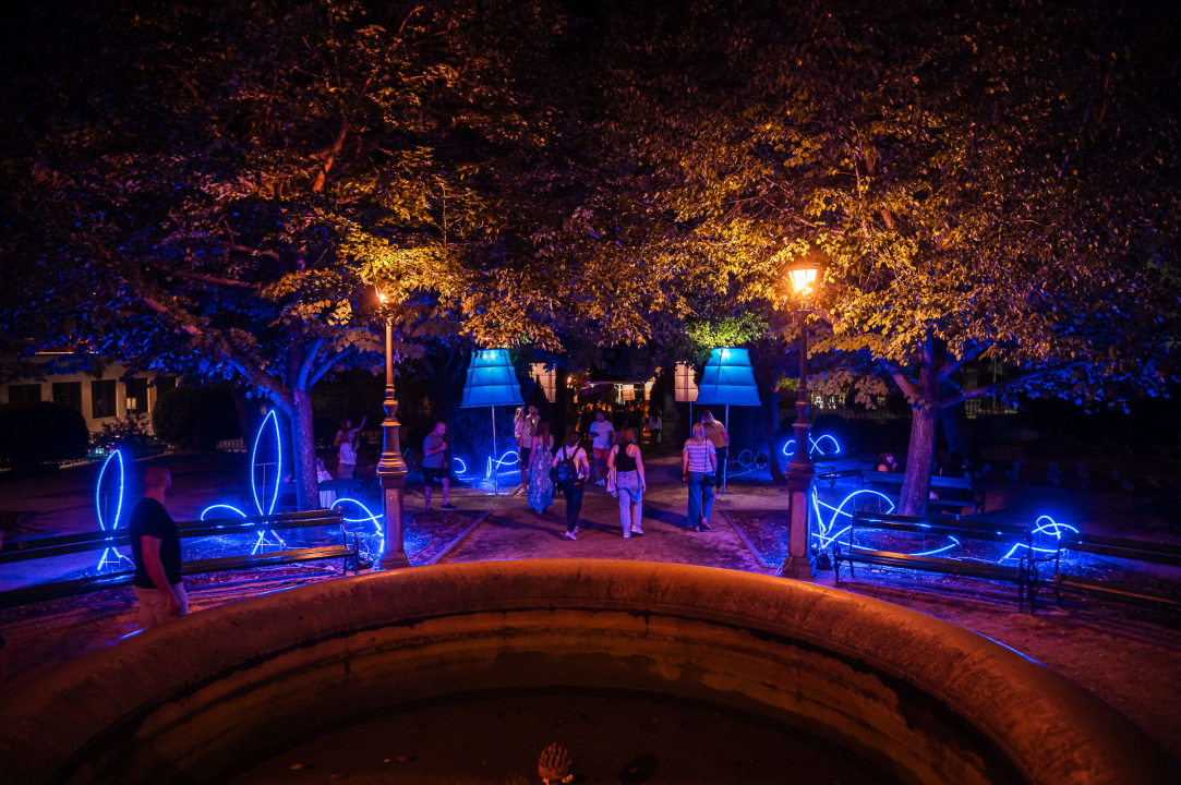 Šibenik impresivnim dron showom obilježio jubilarno izdanje manifestacije Light is life