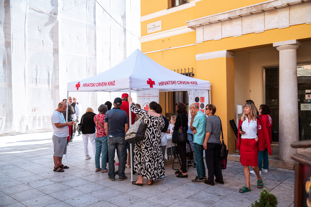 'Ne propusti niti jedan otkucaj': Današnja akcija u Šibeniku privukla velik broj građana