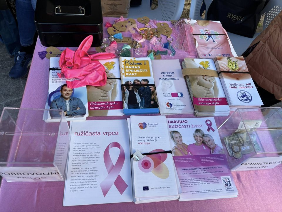 Obilježen Dan ružičaste vrpce u Drnišu