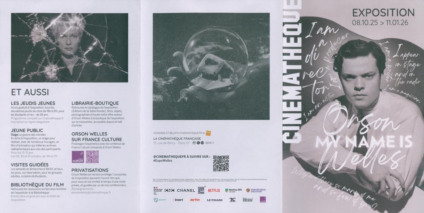 Hrvatski državni arhiv u Šibeniku sudjeluje u velikoj pariškoj izložbi o Orsonu Wellesu