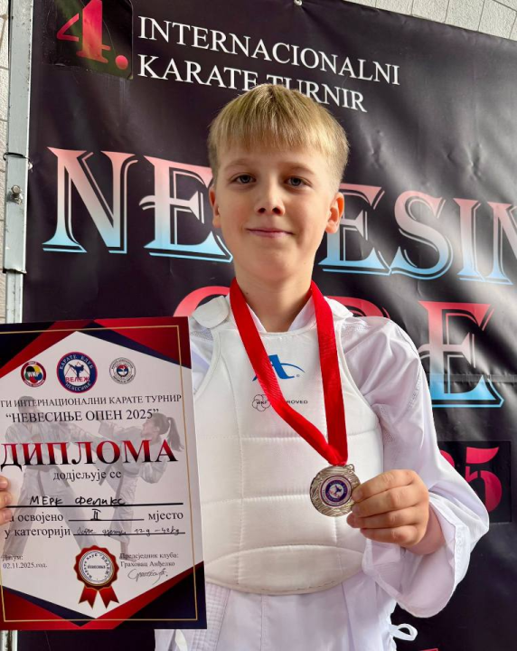 FOTO Karate klub Phoenix uspješan na turniru 'Nevesinje Open 2025.', za kraj godine