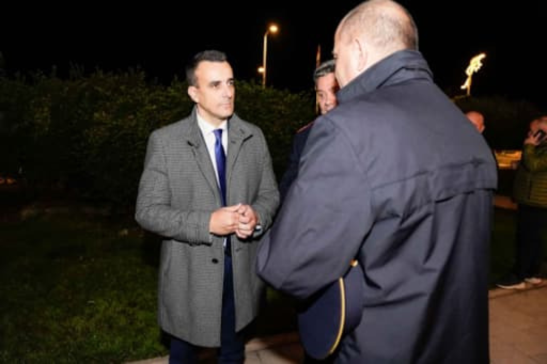 Andrej Plenković iznenada stigao u Šibenik na božićno-novogodišnji prijam Burića i Rakića