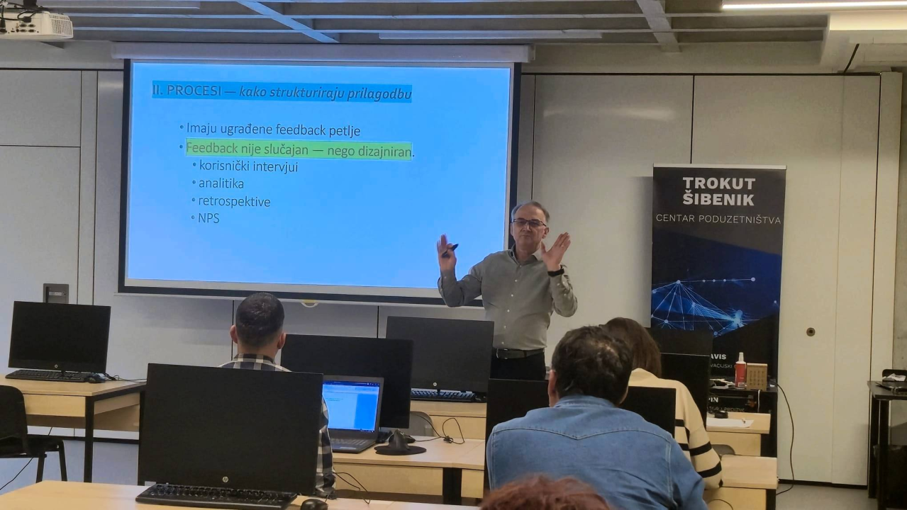 'Brza prilagodba i agilno učenje': Održana interaktivna edukacija u šibenskom Trokutu