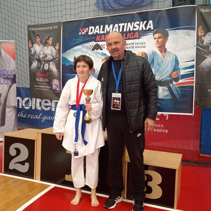 FOTO Svih devet karataša Šibenika uzelo medalju u prvom kolu Dalmatinske lige