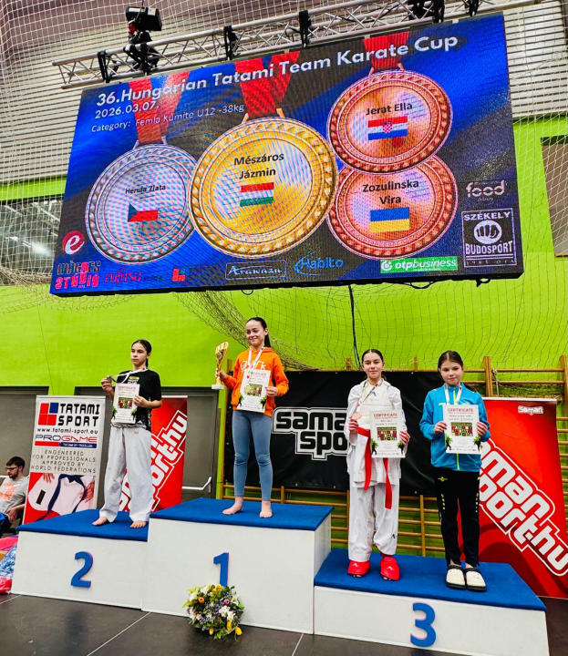 FOTO Karate klub Phoenix osvojio tri bronce na jakom međunarodnom turniru u Mađarskoj