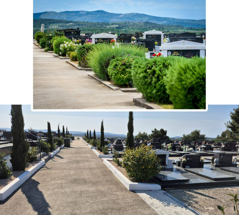 FOTO Čempresi: 'Fotografije govore više od riječi, tu smo u trajnom služenju vječnom domu naših pokojnika'