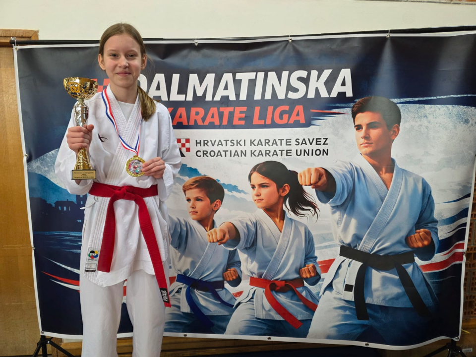 FOTO Karate klub Šibenik 1066 pobjednik 2. kola Dalmatinske lige
