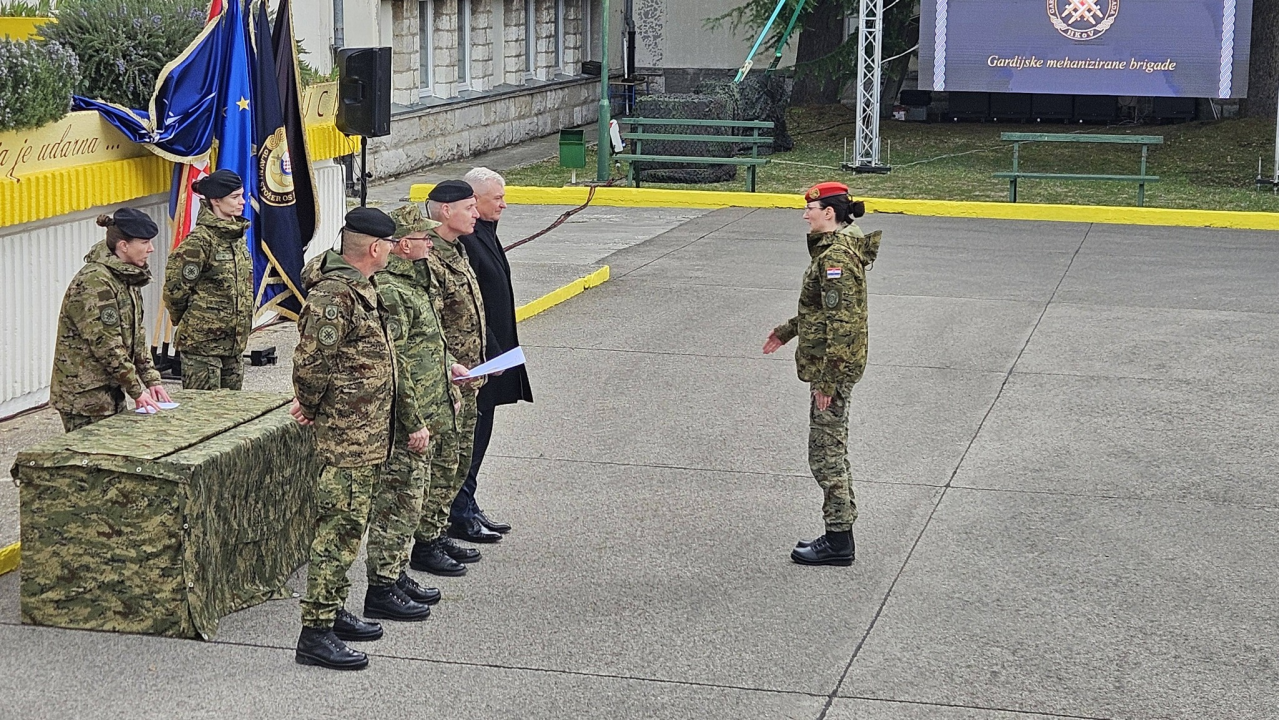 Svečano obilježavanje 19. obljetnice ustrojavanja Gardijske mehanizirane brigade